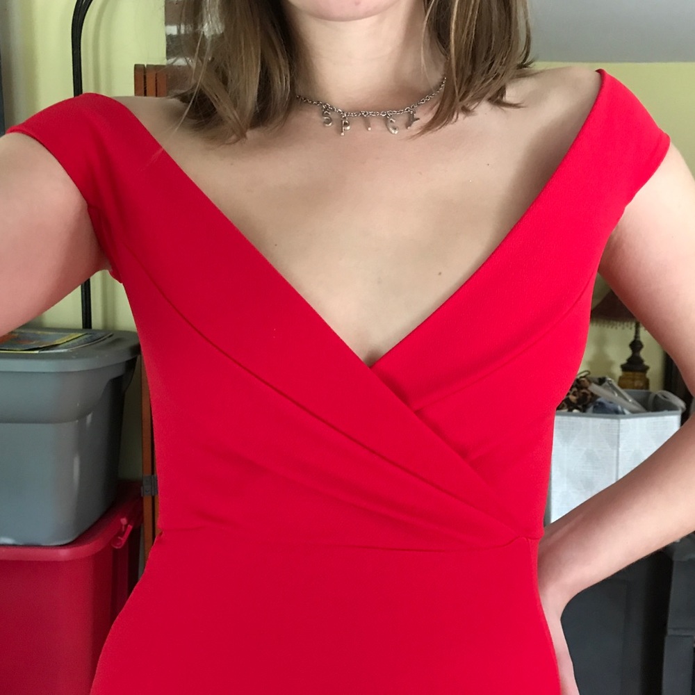 long red formal dress